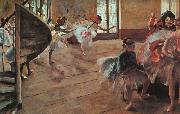Edgar Degas The Rehearsal oil painting picture wholesale